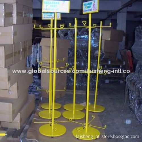 Sandals and Slippers Metal Spinner Rotary Rack